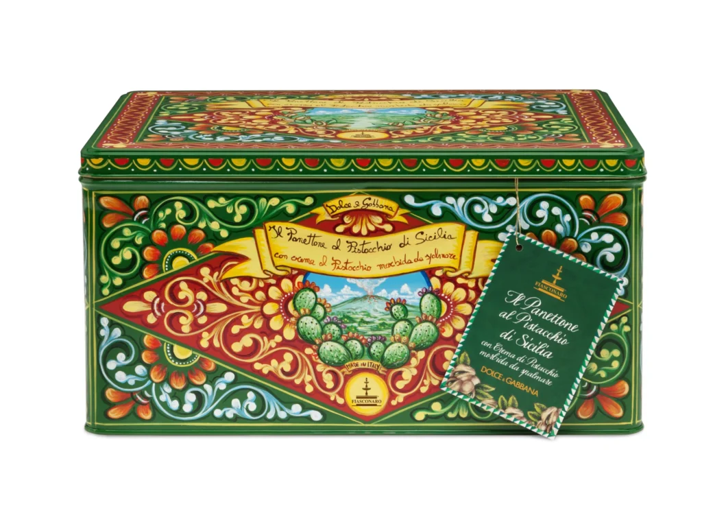 panettone fiaconaro dolce & gabanna pistacho